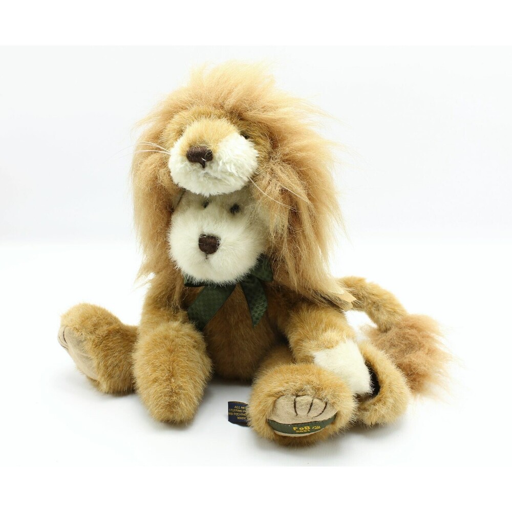 Boyds Bear Wear Melvin Sortalion Lion Costume Windup Jointed Plush Teddy Bear